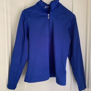 Women's Navy Nike Golf Quarter Zip